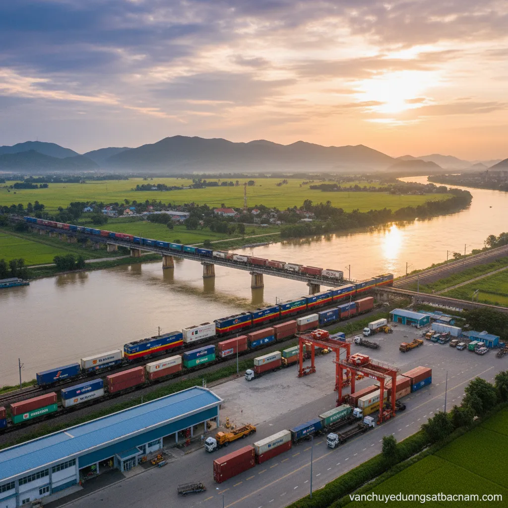Logistics Việt Nam kết nối bằng đường sắt