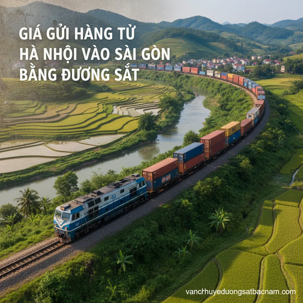 Tuyến đường sắt Bắc Nam chở hàng