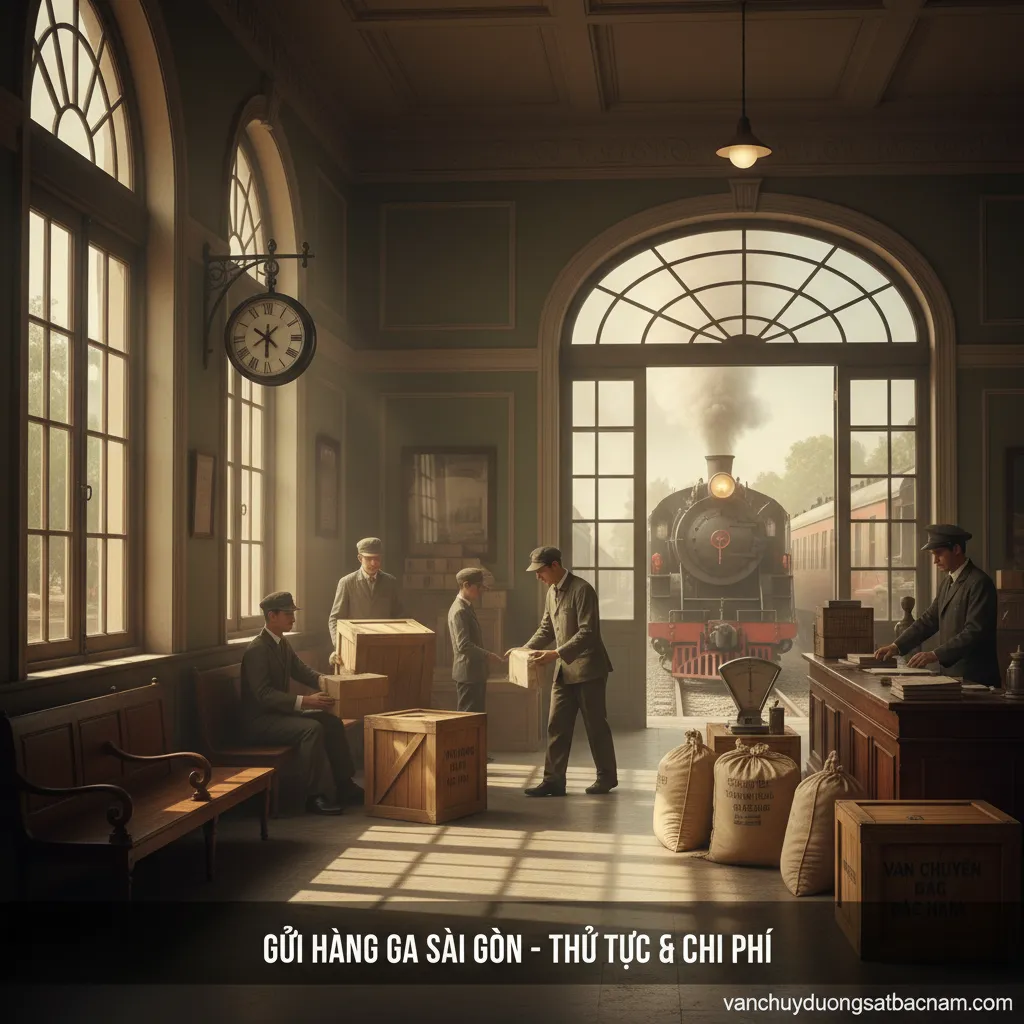 1. Ga Sài Gòn hoài cổ