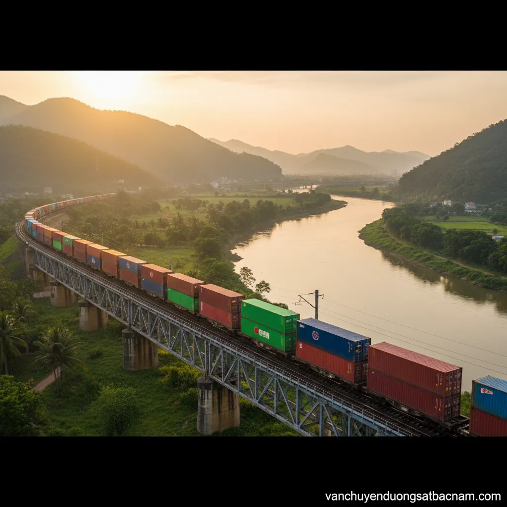 Vận tải đường sắt container