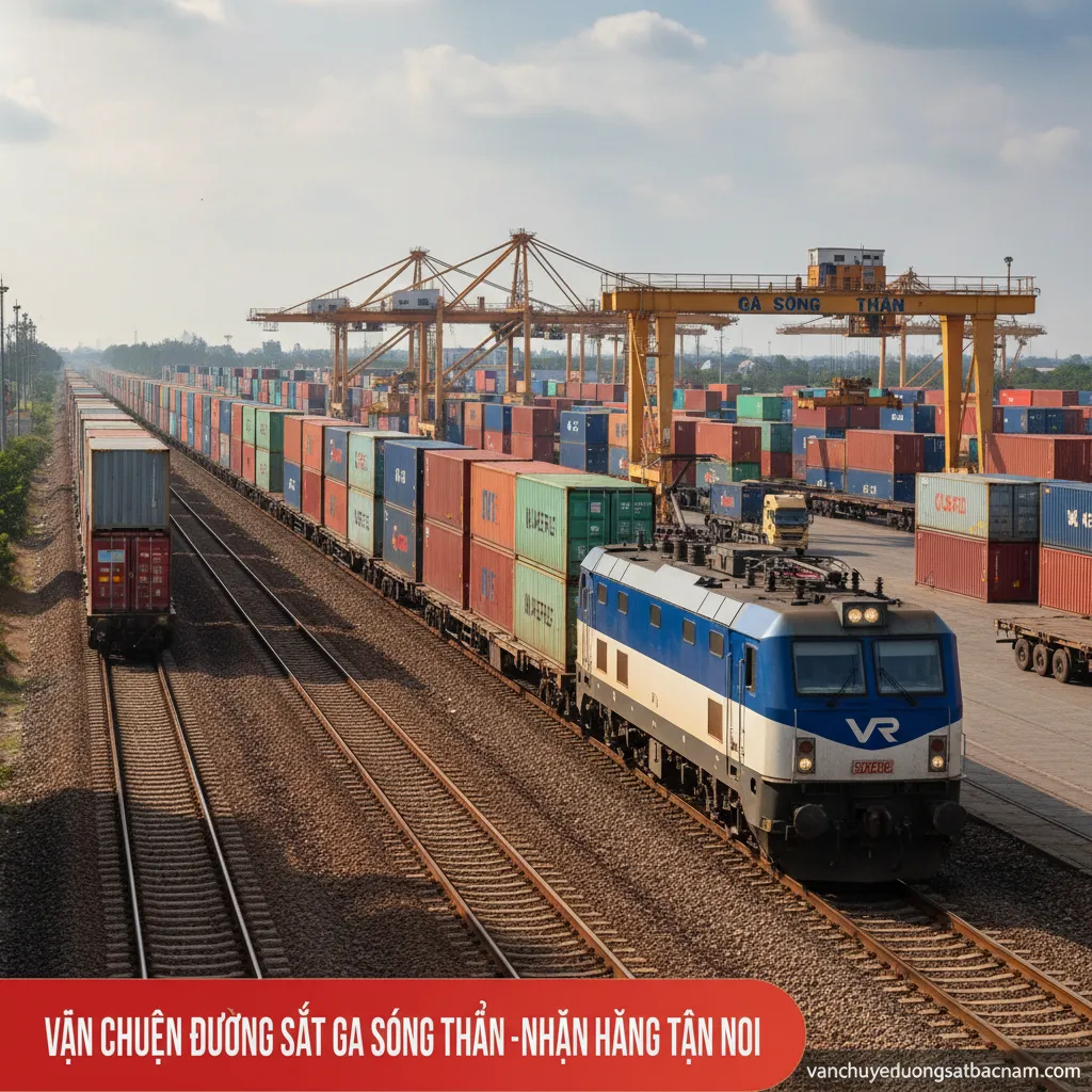 Vận chuyển container đường sắt