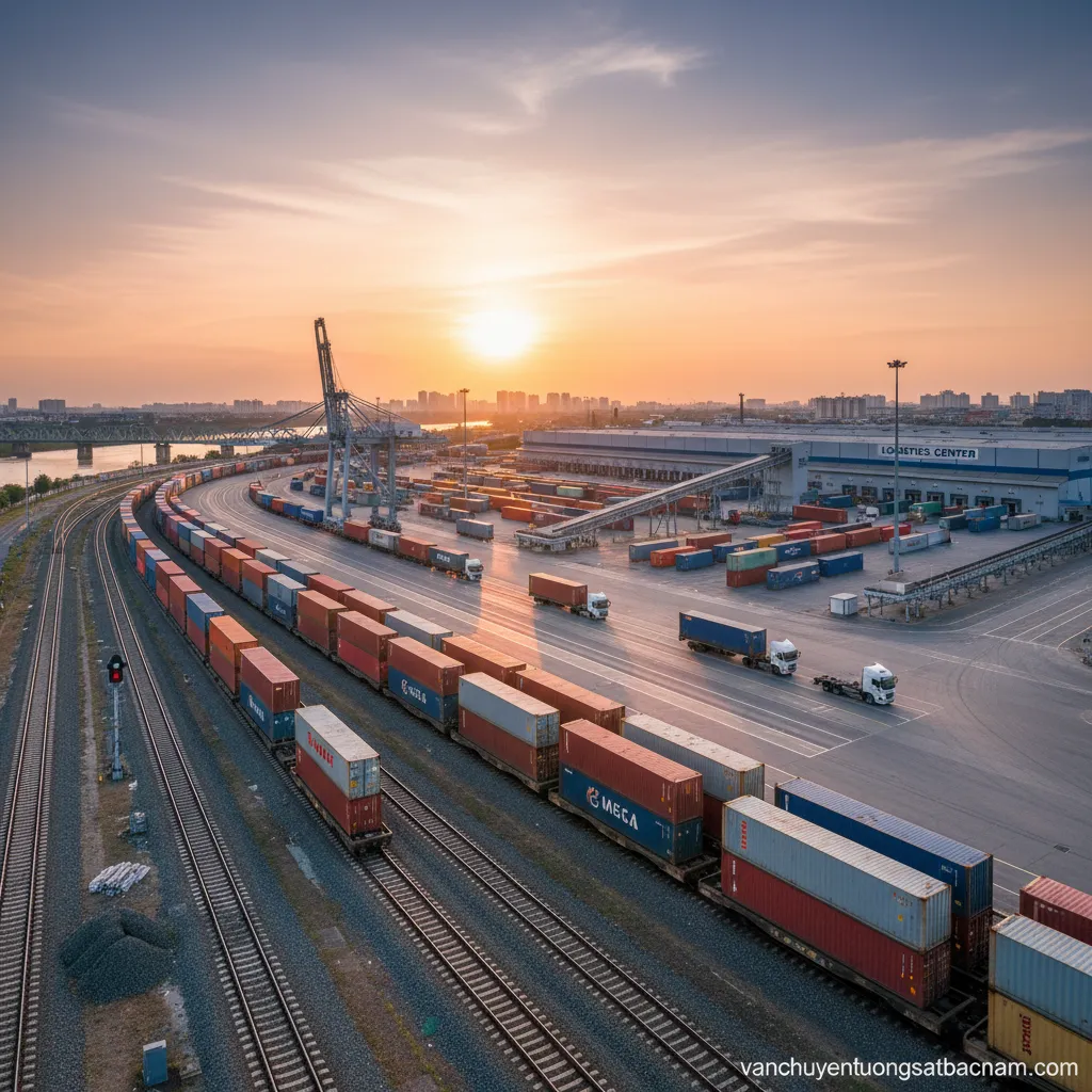 Mô hình logistics đường sắt